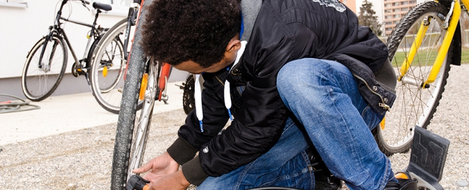 Bei der Radl Aktivierung